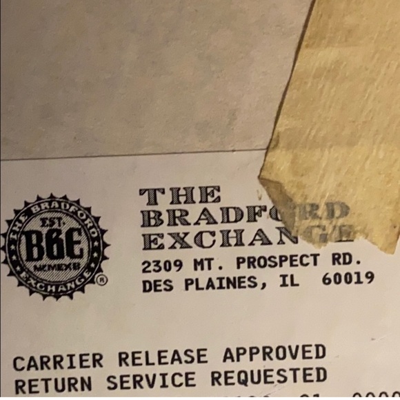 The Bradford Exchange Accents 3 Platesloves Heavenly Messengers